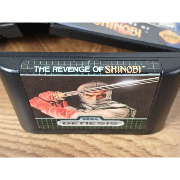 The Revenge of Shinobi - Sega Classic (Sega Genesis, 1989) Complete CIB - Tested - Picture 4 of 4